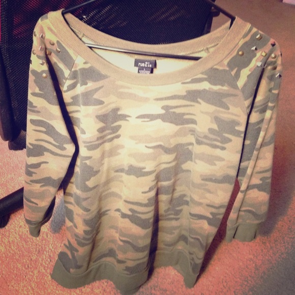 Camo 3/4 sleeve(: