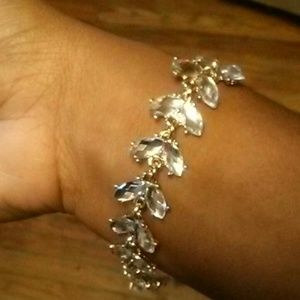 Diamond Blooming Flower Bracelet