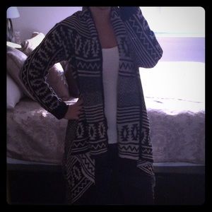 Gazelle London Long Open Cardigan