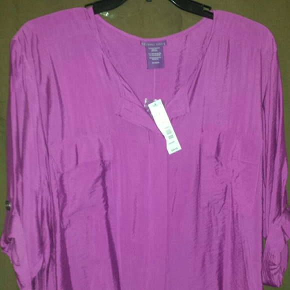 Beverly Drive Fuchsia in color Top Size 24/26