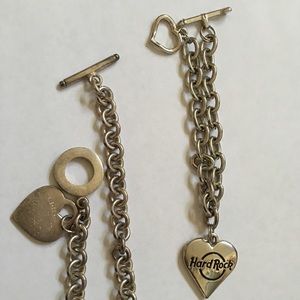 Hard Rock Charm bracelet plus free one
