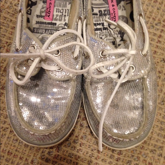 Sequin loafer/sneakers