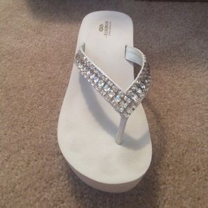 Rhinestone Flip Flops