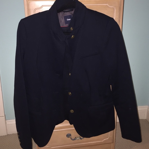 Navy blue blazer