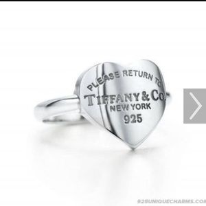 Silver Tiffany's ring