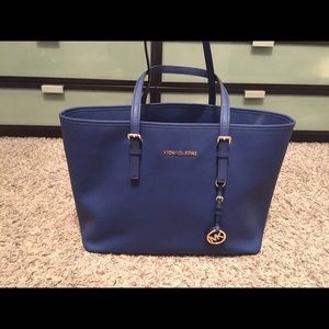 Michael Kors safiano Jet Set Travel Tote