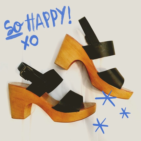 Wood Block Heels