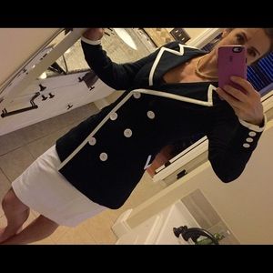 Double breasted blazer