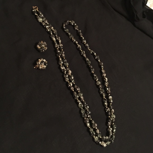 Necklace and earring set - Picture 1 of 2