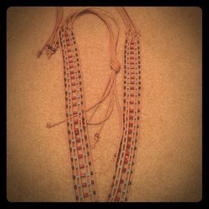 Gorgeous turquoise beaded belt