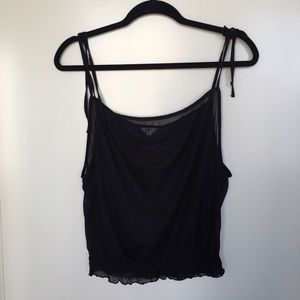 See-through tank top