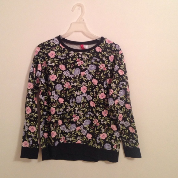 Floral Sweater