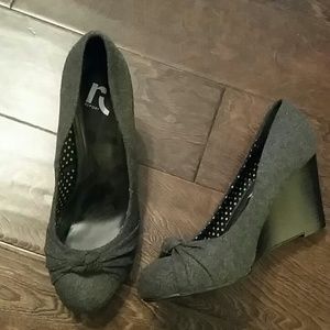 Grey heels