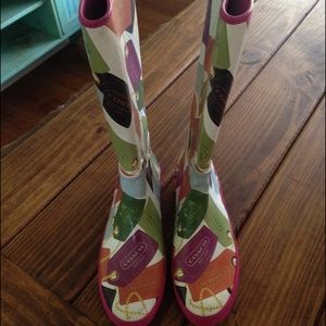 Coach rainboots