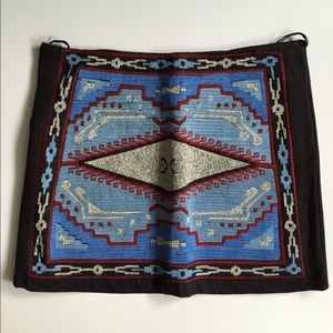 ZARA Aztec Embroidered Skirt