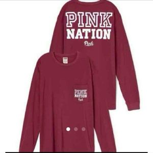PRICE DROP NWT Pink nation crew