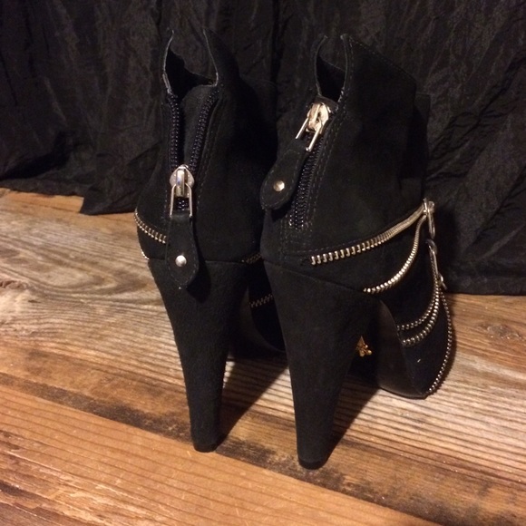 AUTHENTIC VERO CUCIO POUR LA VICTORIES ZIP BOOTS - Picture 2 of 4