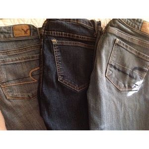 GREAT DEAL! 3 skinny jeans in good condition.