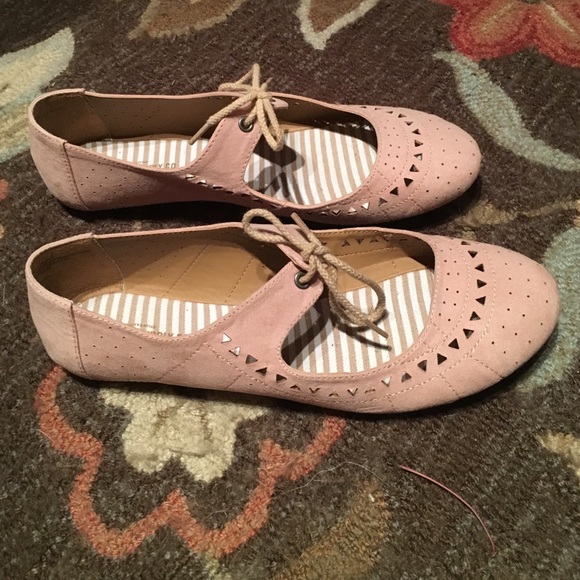 Pink Ballet Style Flats