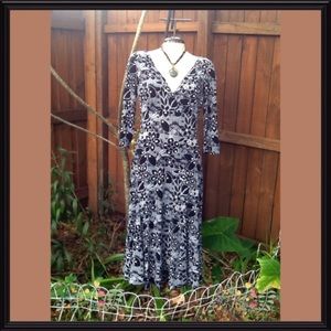 2/$10 Black, Gray & White Dress