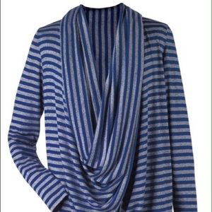 Infinity wrap sweater