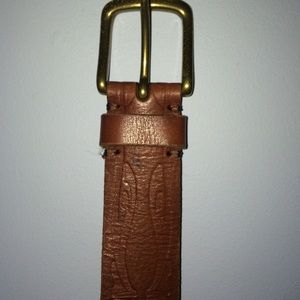 Lucky Brand Jeans Leather Belt
