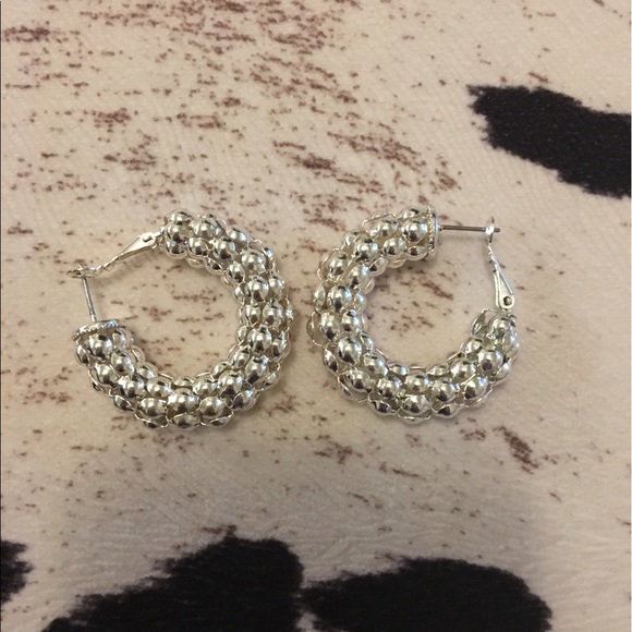 Never Worn Gold and Silver Earrings - Picture 3 of 3