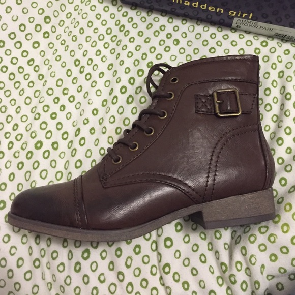 Madden Girl Armie Brown Boots
