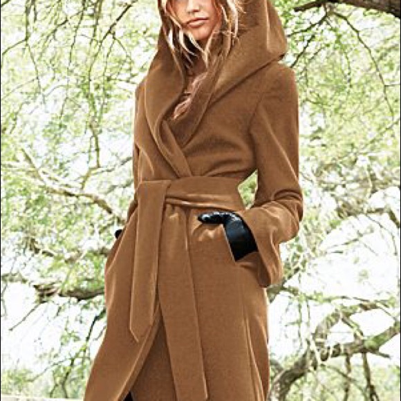 Mustard (gold) Wool Winter Coat - Size 4