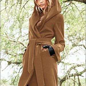 Mustard (gold) Wool Winter Coat - Size 4