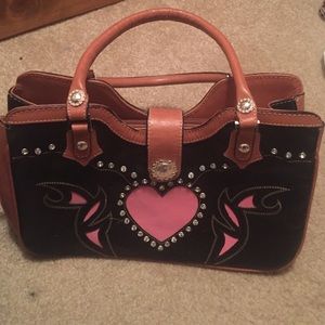 Authentic Montana Silversmiths Leather purse