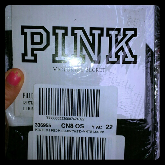 PINK standard pillowcases