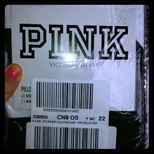 PINK standard pillowcases