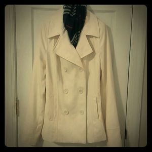 Winter White Peacoat
