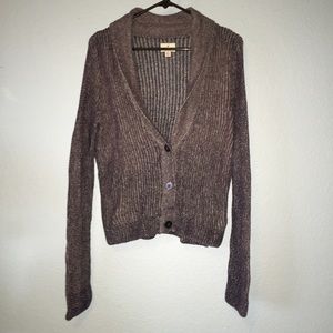 Purple Cardigan