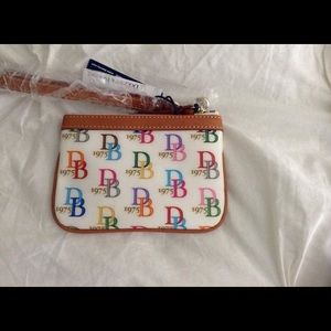 Authentic Dooney and bourke wristlet