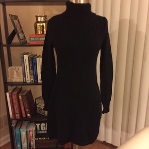 Turtleneck Sweater Dress