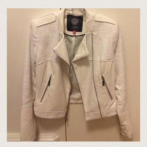 Vince Camuto Faux Leather Moto Jacket