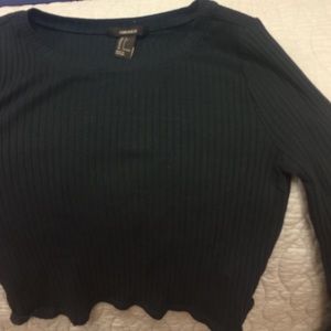 Cropped sweater