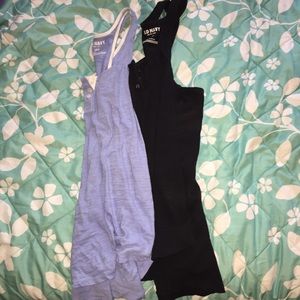Bundle of two Henley Razor back tanks