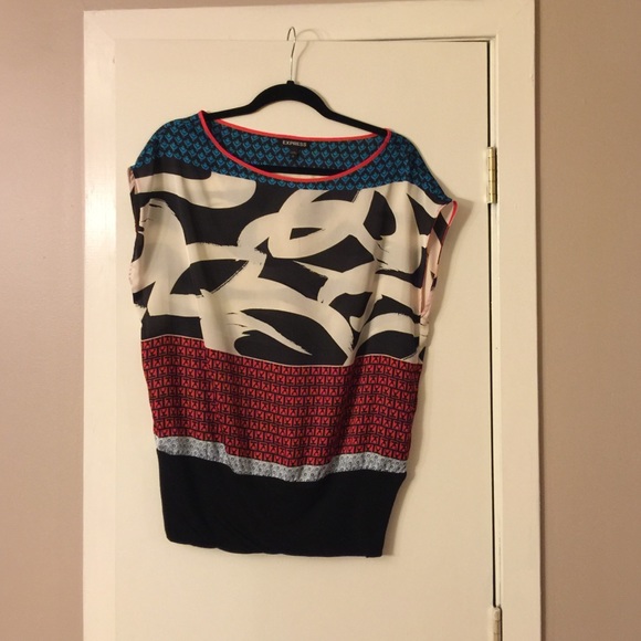 Express short sleeve blouse - Picture 1 of 2