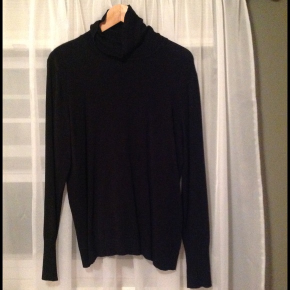Black Turtleneck Sweater