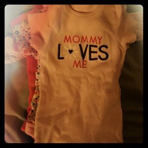 Baby girl onesie
