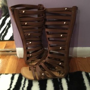 lace up sandal boots