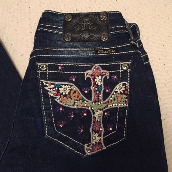 RARE!!   Cross Miss Me Jeans