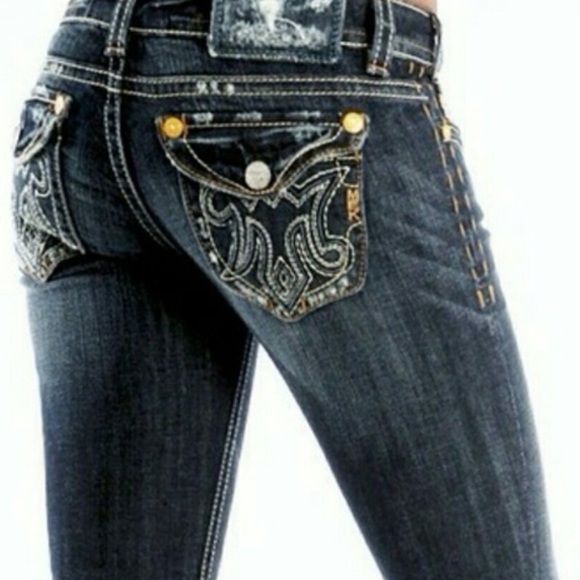 MEK Denim - Buckle MEK Denim "OAXACA" Boot Dark Wash Jeans 26