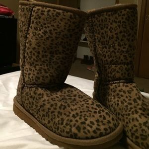 Cheetah Print UGG boots