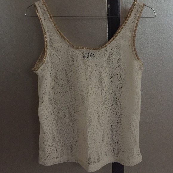 Sheer crop top with back opening
