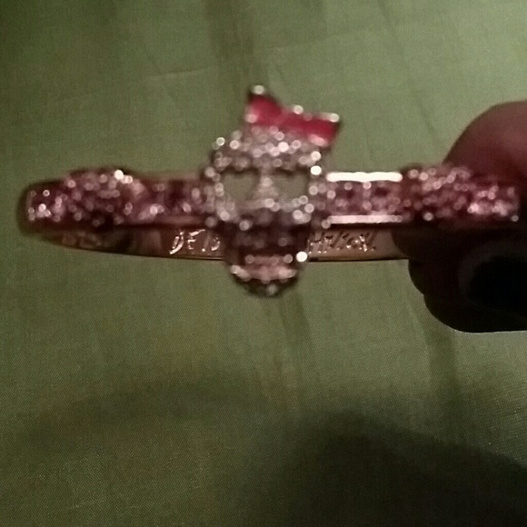 Betsey Johnson Rose Gold Bracelet - Picture 2 of 2