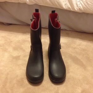Dirty Laundry Black Rain Boots
